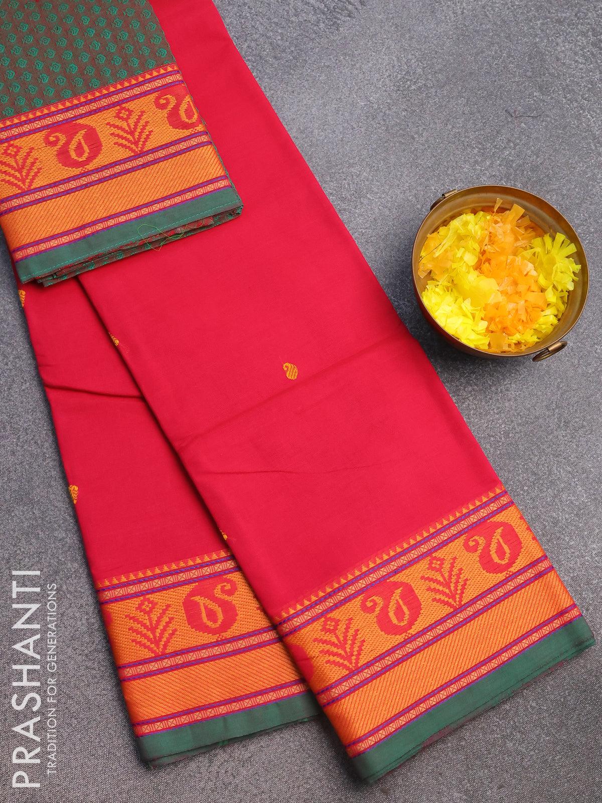 Chettinad cotton sarees direct manufacturer sale good quality and low price  - YouTube