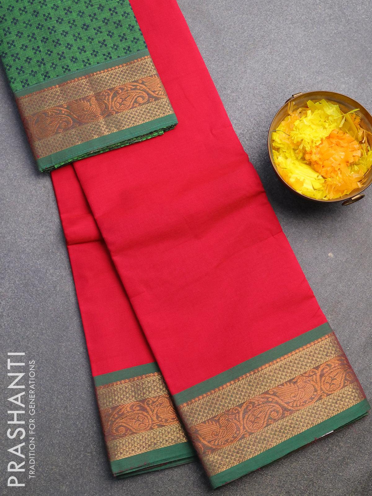 Chettinad Cotton Sarees From Tamil Nadu | Utsav Fashion Blog