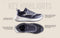 Cosmo Comfort Sneakers : Grey-Black