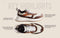 Cosmo Comfort Sneakers : Ivory Brown