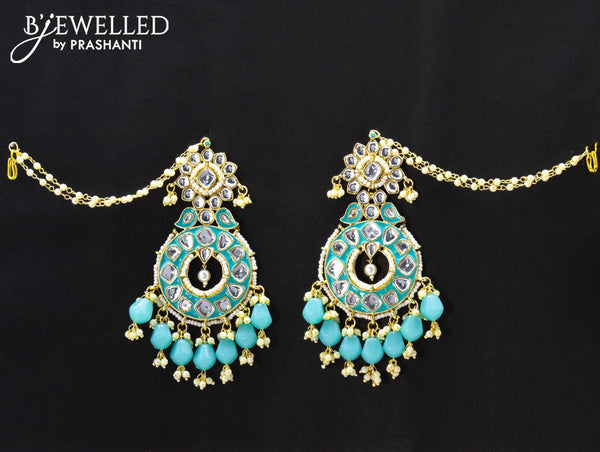 ANASYA TURQUOISE EARRINGS – House of D'oro