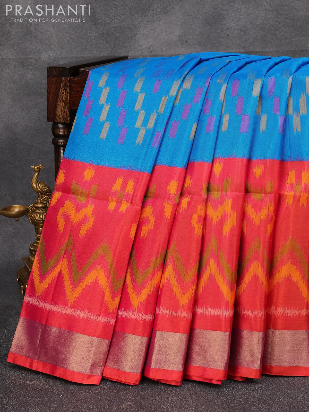 Kanjivaram Silks with Temple Borders | Prashanti | 23 Apr 2023 | SHOP ONLINE  @ https://www.prashantisarees.com/collections/bridal-kanjivaram-silk-sarees  Featuring Prashanti's exclusive range of Wedding Kanjivaram Silk... | By  Prashanti | Hello all ...