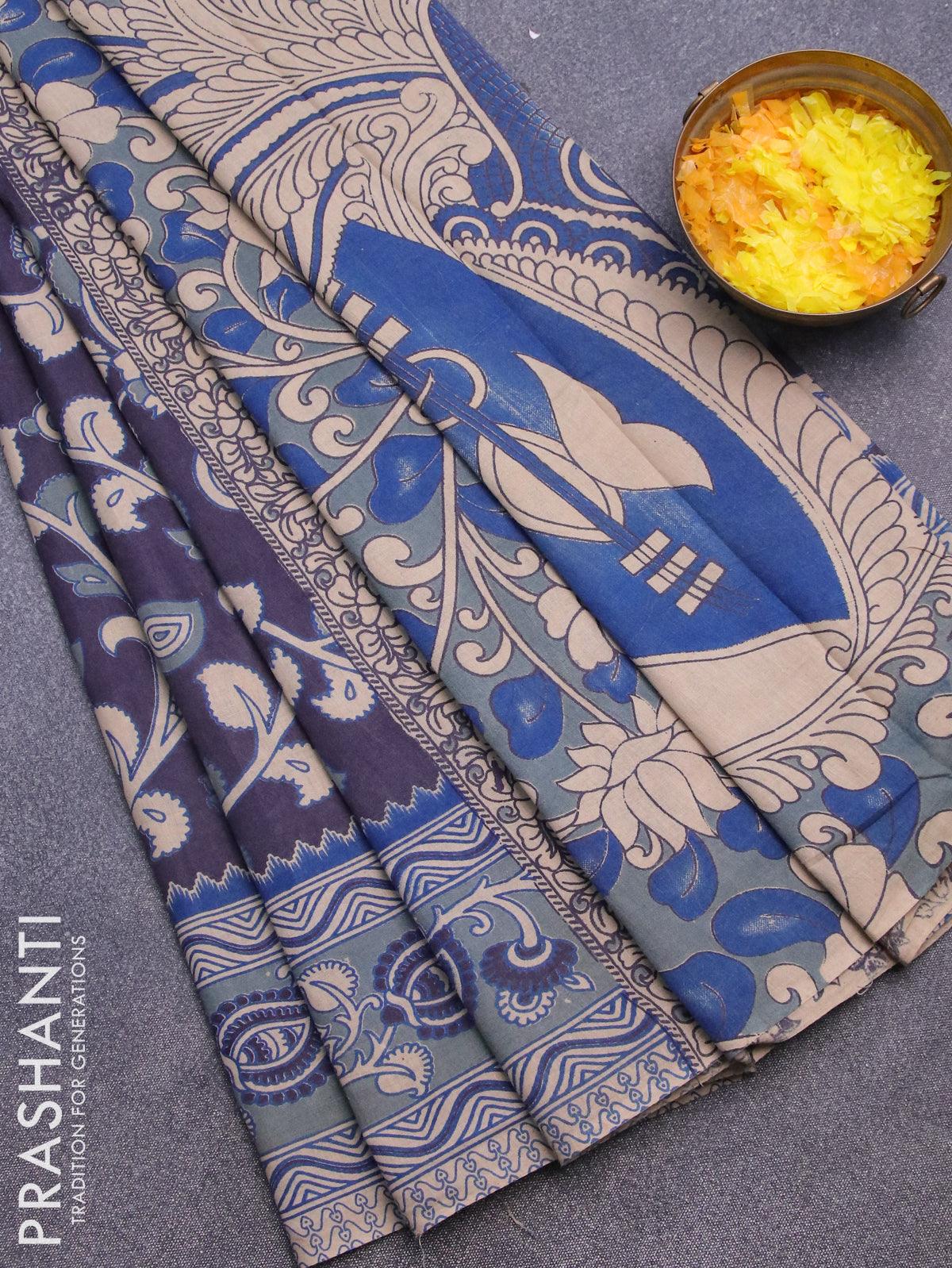Kalamkari Printed Silk Cotton Sarees & more | Prashanti | 14 Jan 2023 -  YouTube