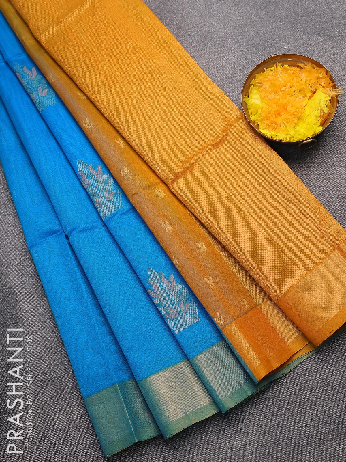 Kora silk cotton saree – www.