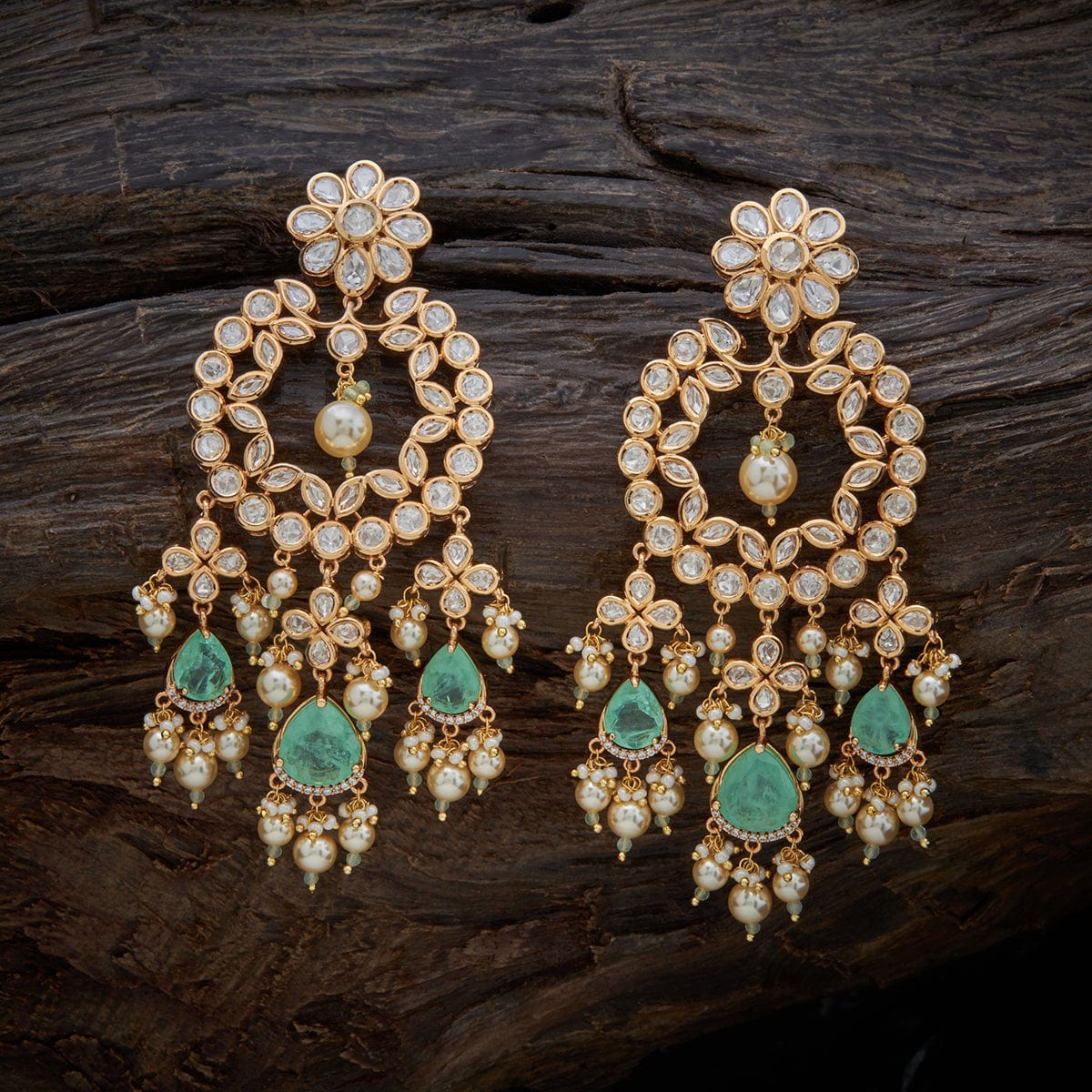 Kundan earrings 2025