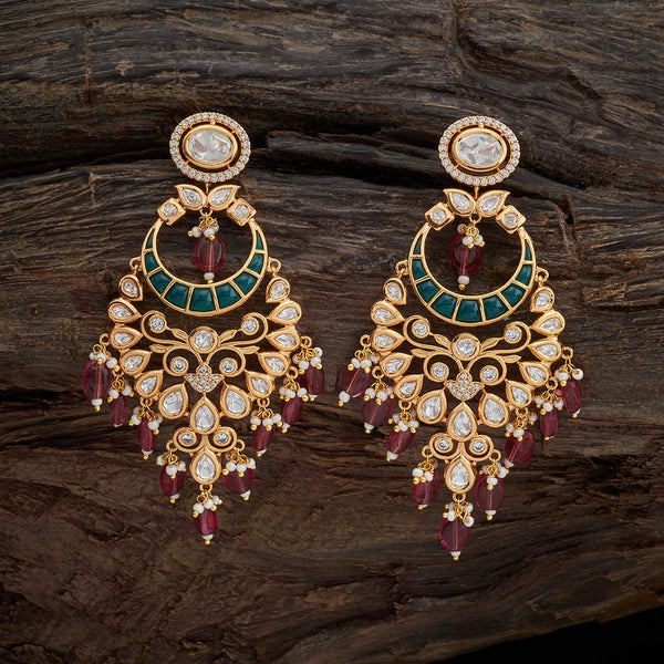 Green Kundan Earrings Set – BlingAndRing