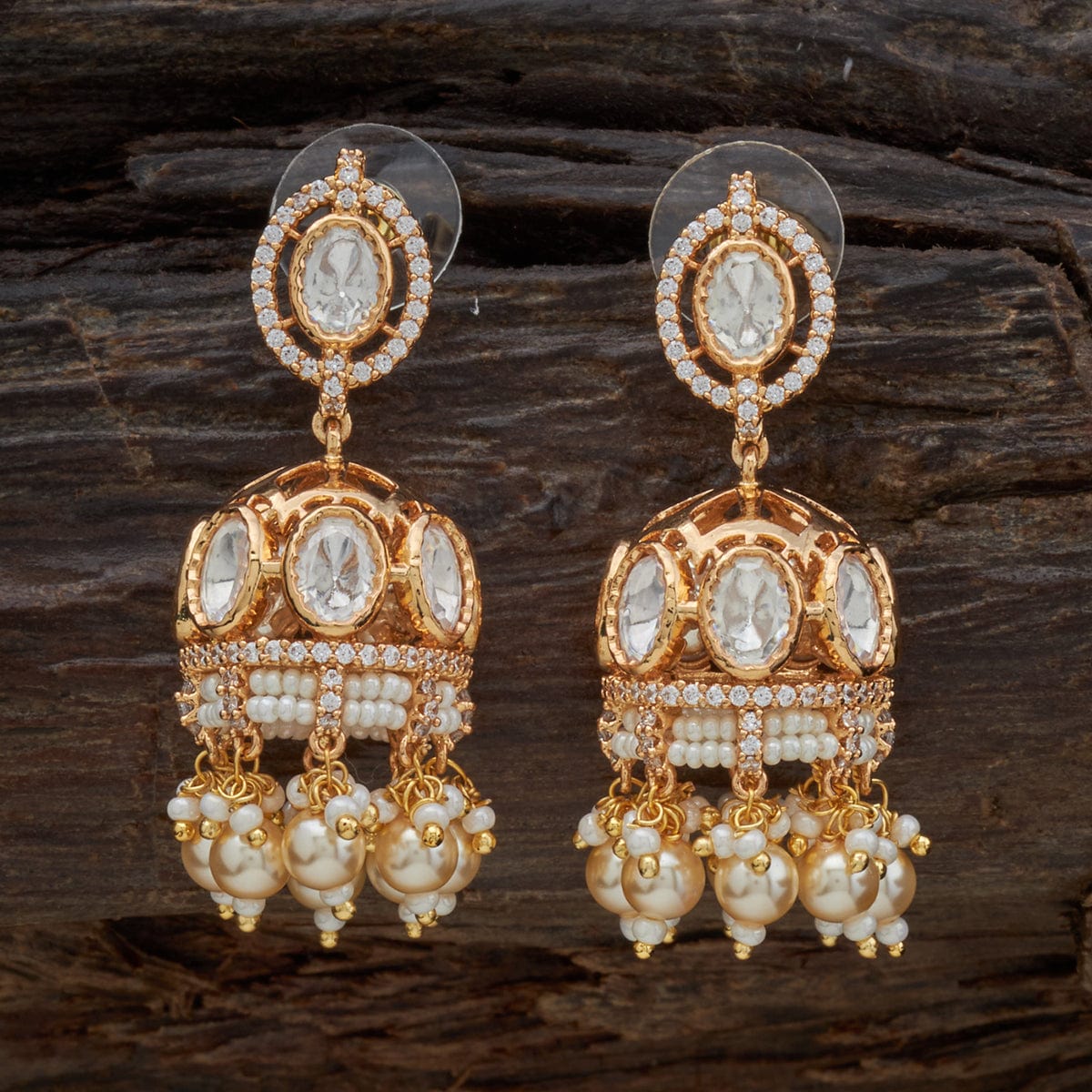 Kundan earrings sale with price