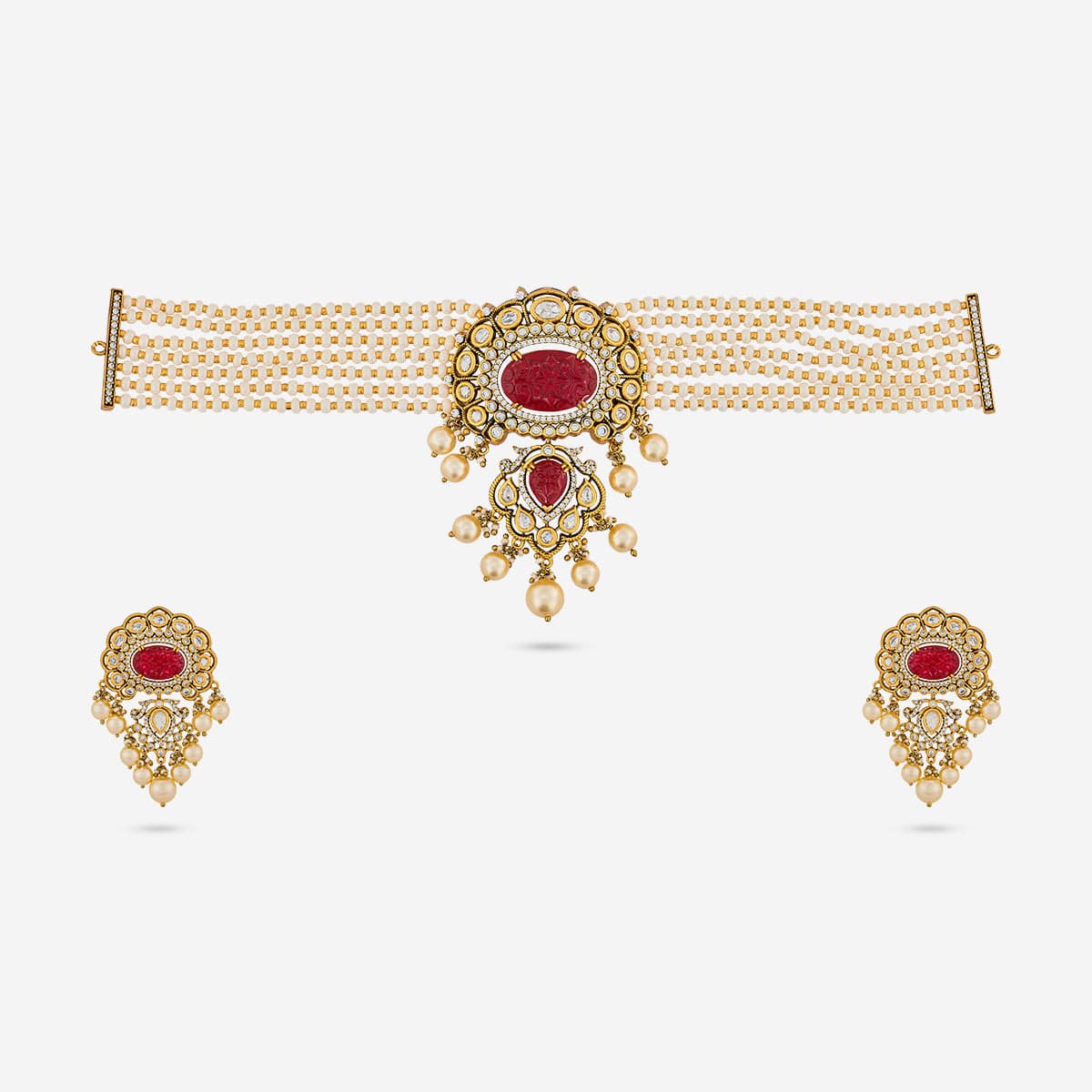 Kundan Necklace 194011