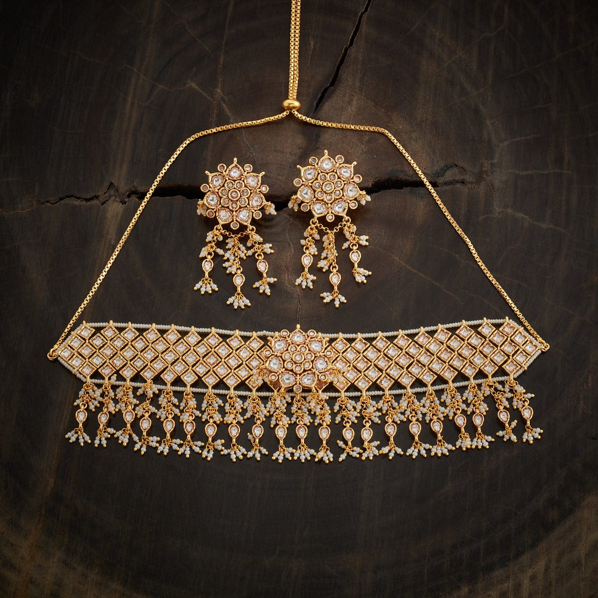 Kundan Necklace 168954