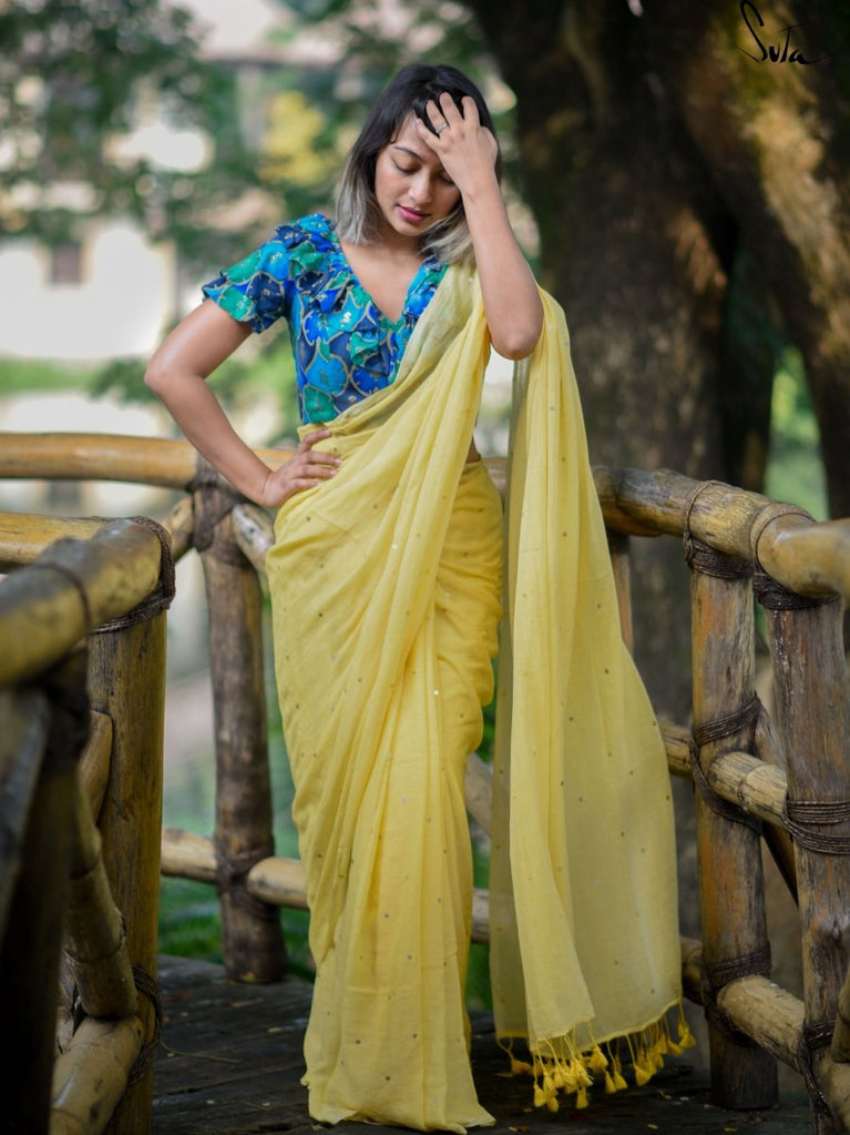 Polyester Spandex Women Lemon Saree Shapewear at Rs 180/piece in