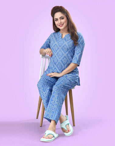 Buy QUEEN FOREVER Women's Regular Fit Cotton Hosiery Kurti Pant Ankle Length  at