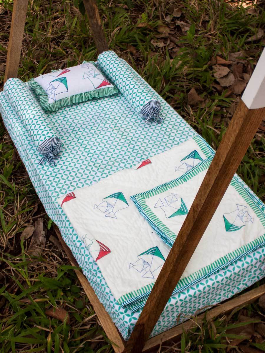 Kite Cotton Cot/Crib Fitted Sheet