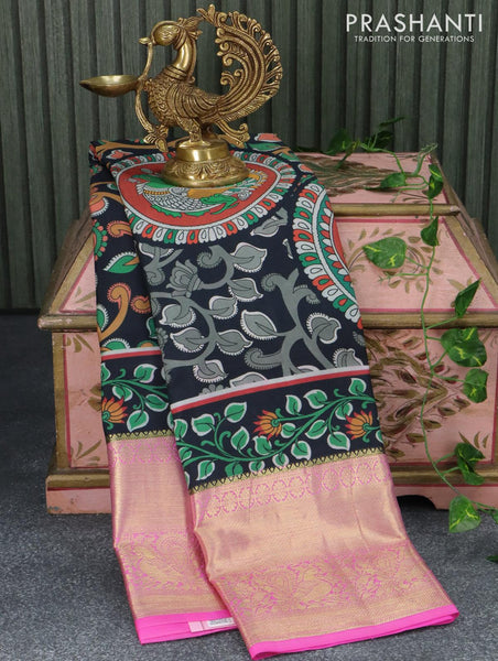 Kalamkari Semi Silk – Prashanti Sarees