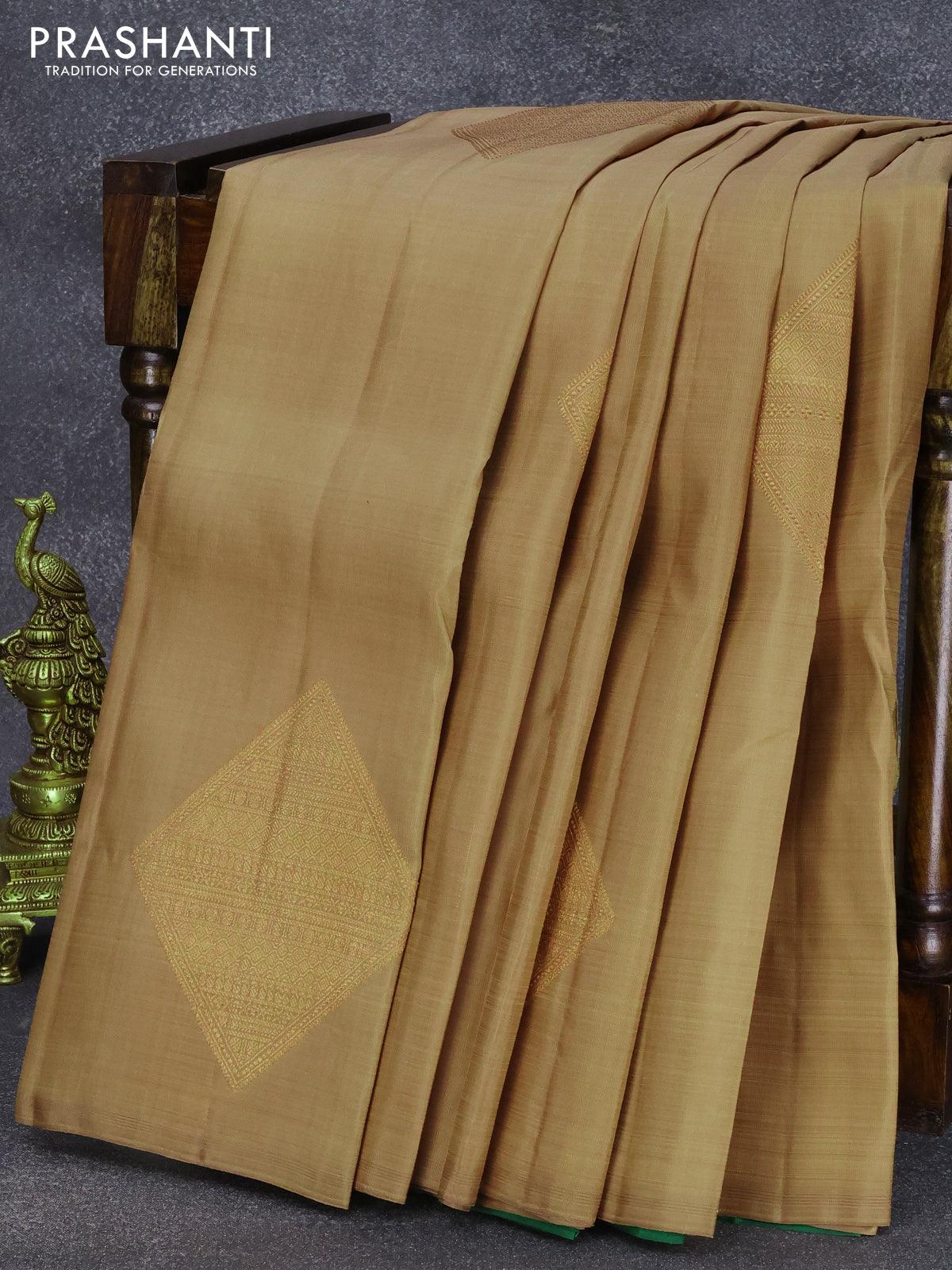 Buy Maruti Art Printed Bollywood Dupion Silk Cream Sarees Online @ Best  Price In India | Flipkart.com