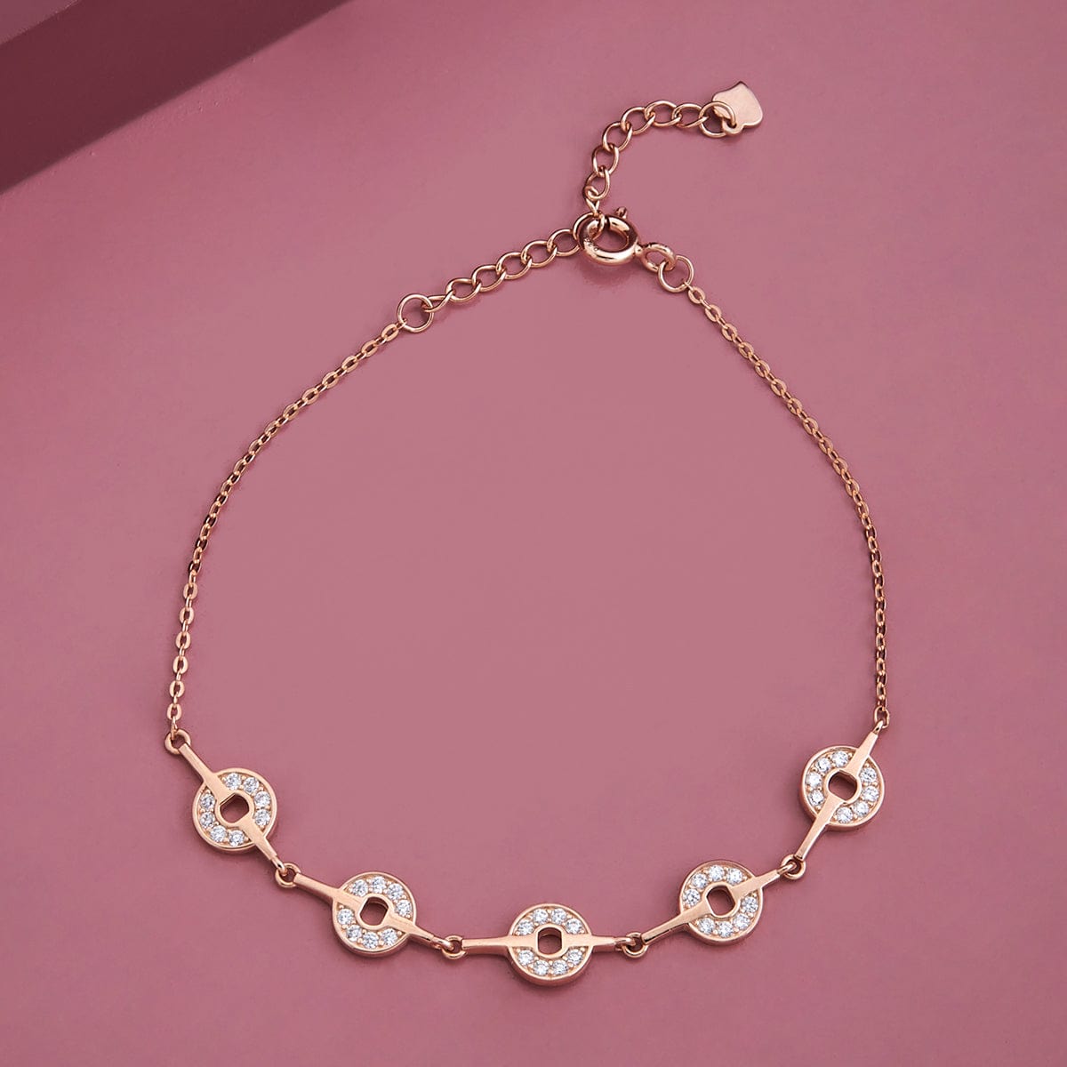 Dainty Versatile Rose 18k Gold Bangle Bracelet – Andaaz Jewelers