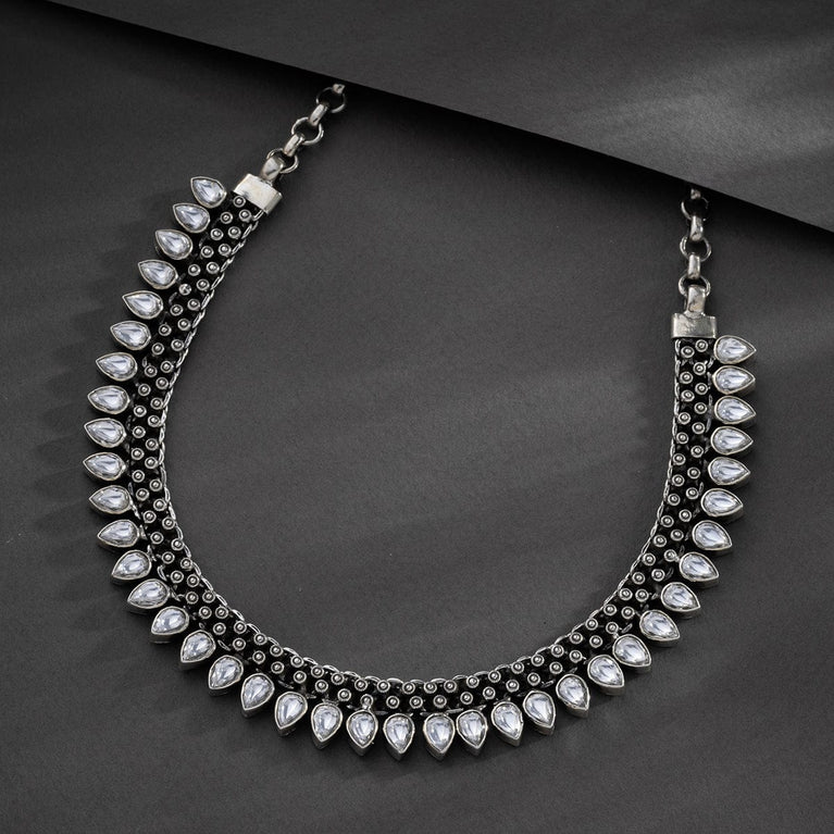 92.5 Silver Necklace 163043