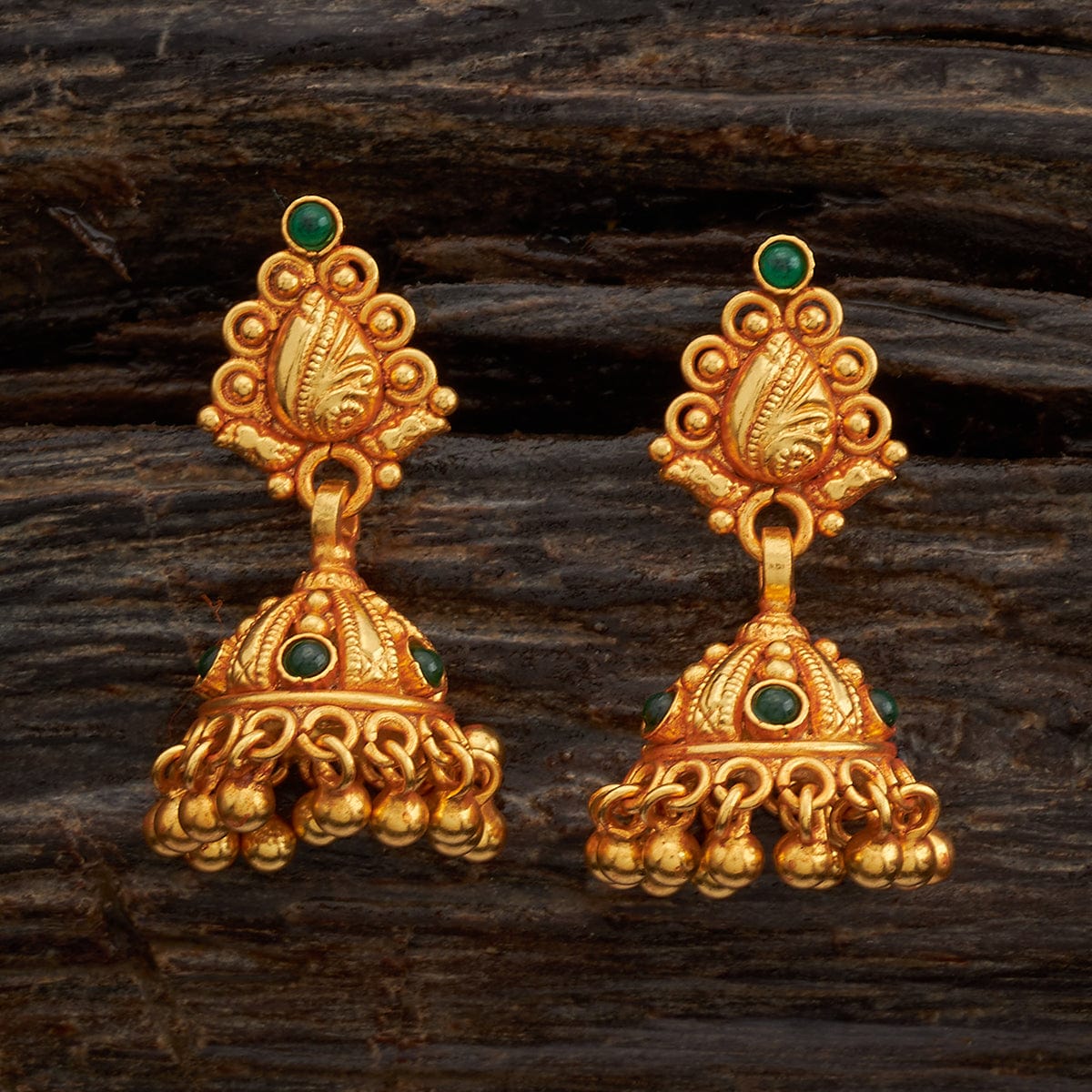 Buy Temple Jewellery Earrings For Weddings Online – Gehna Shop