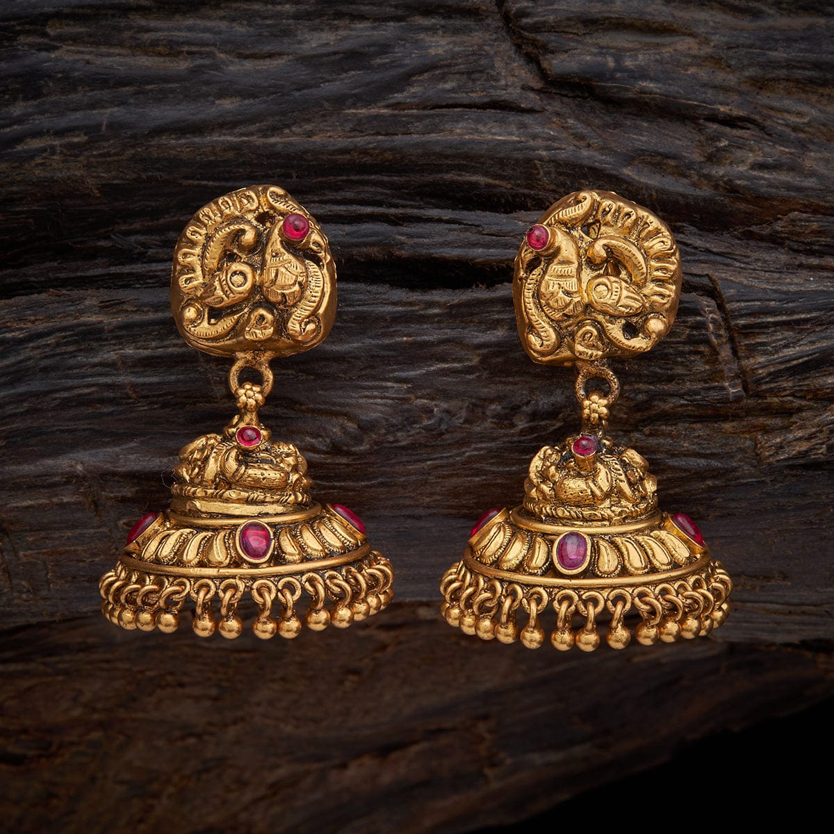 Flipkart.com - Buy VIGHNAHARTA Traditional Jhumki Micron Gold Plated Alloy  Jhumki Earring Online at Best Prices in India