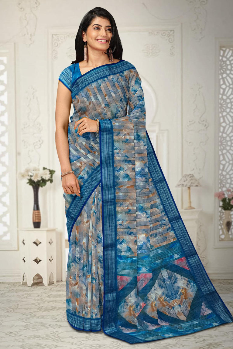 Buy Navy Blue Sarees for Women by Saree mall Online | Ajio.com