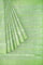 LIGHT GREEN and DARK GREEN LINES SYNTHETIC Saree with FANCY