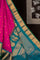 Gadwal Silk Floral Buttis Pink Saree