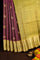 Kuppadam Silk Checks And Buttis Purple Saree