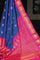 Gadwal Silk Blue Saree