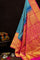 Kancheepuram Silk Teal Blue Saree