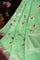 Zari Kota Cotton Light Green Saree