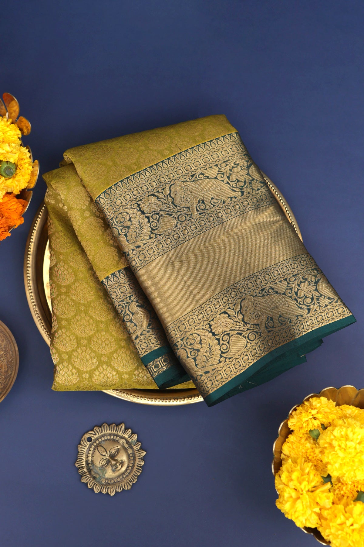 Coimbatore Silk Light Green Saree