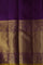 Kancheepuram Silk Lavender Saree