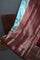 Matka Silk Powder Blue Saree