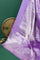 Matka Silk Lavender Saree