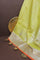 Venkatagiri Silk Lime Yellow Saree