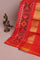 Patola Silk Reddish Pink Saree