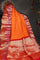 Orange Kanchi Bandhani Silk Saree