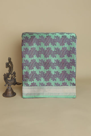 Banarasi Silk Sea Green Saree