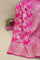 Banarasi Silk Pink Saree