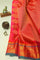 Gadwal Silk Mustard Saree