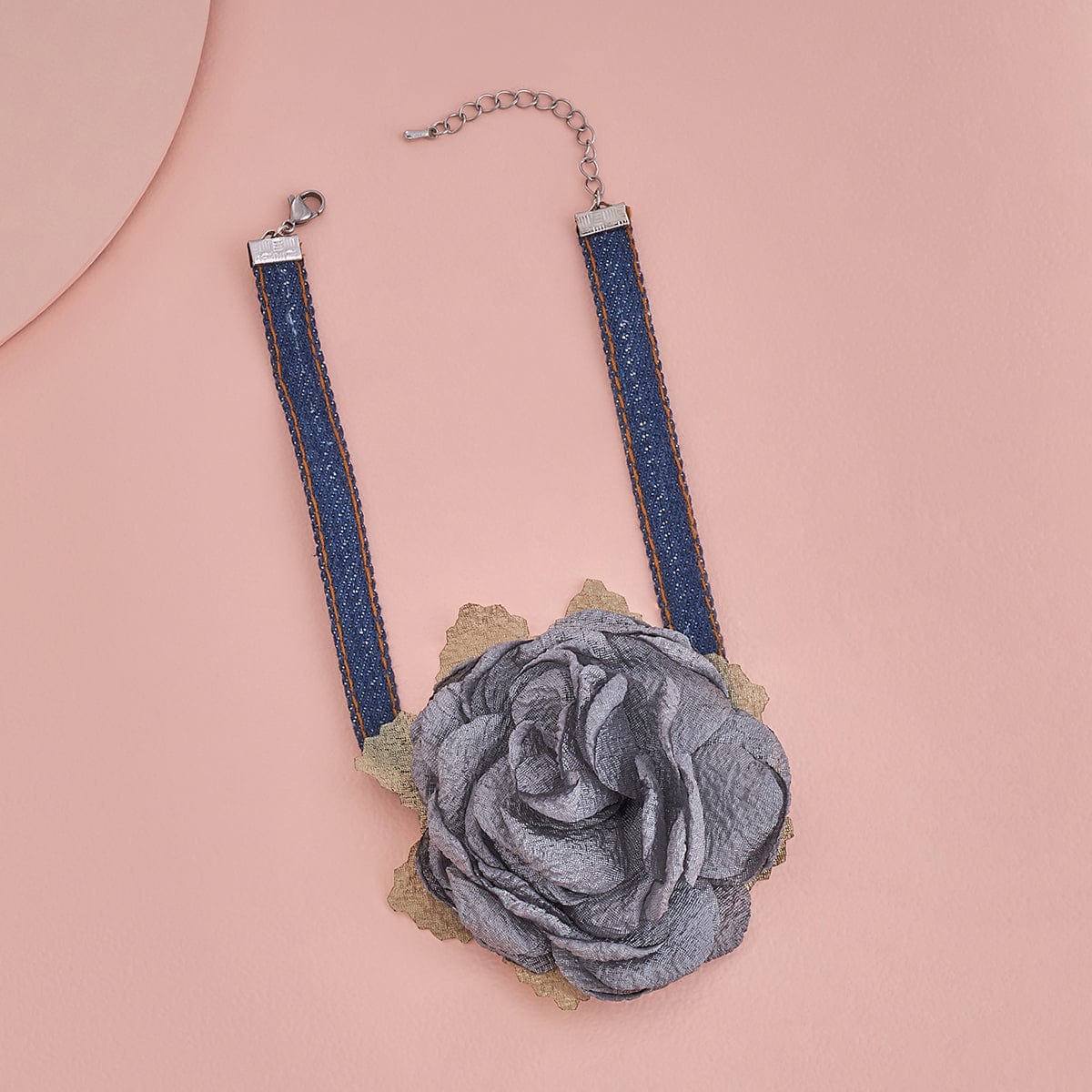 Summer Elegant Beach Style Brown Cord & Fabric Flower Necklace Waist Chain  | SHEIN USA