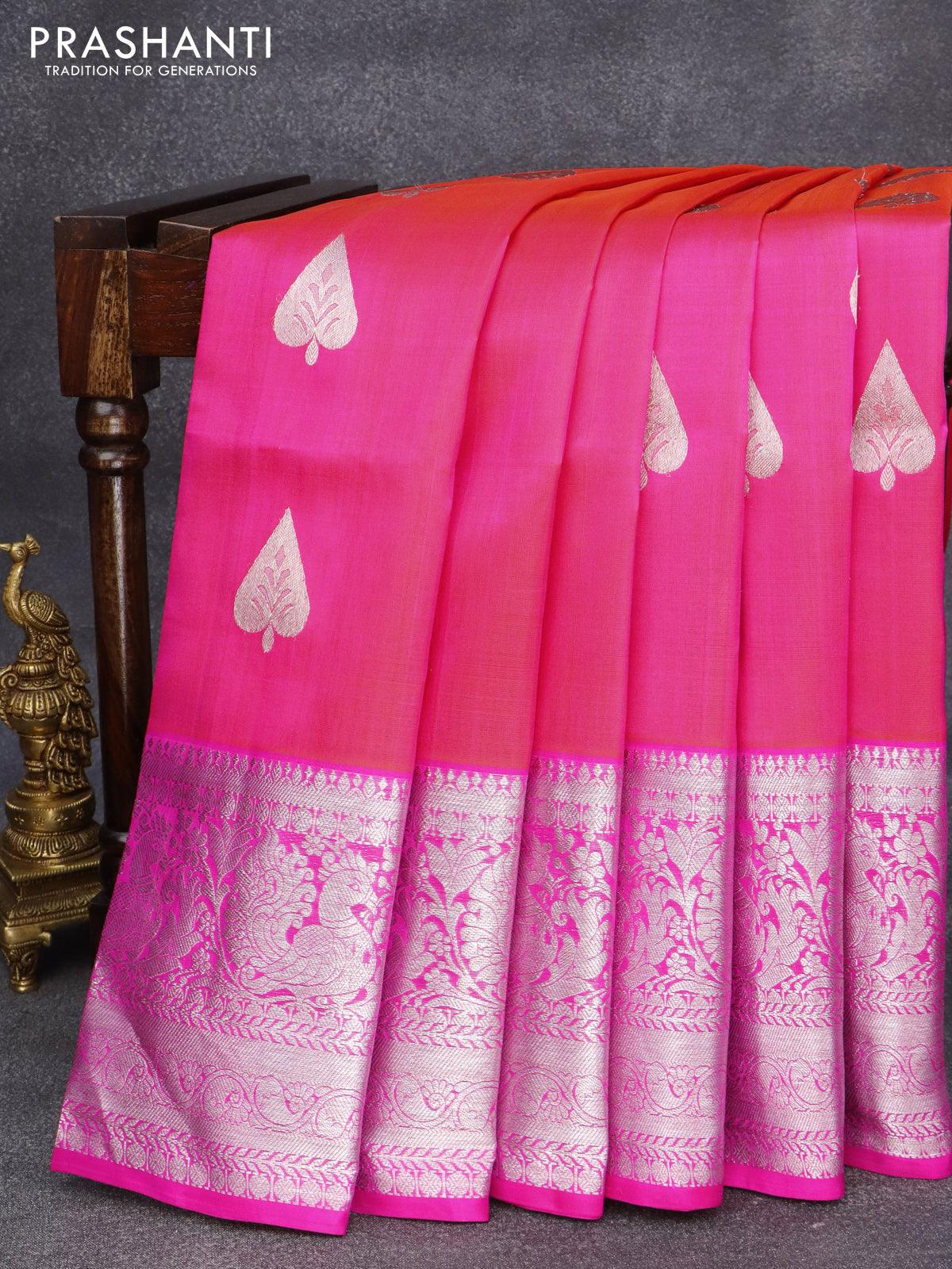 Chanderi Saree - Buy Chanderi sarees online at Best Price| Aryavart –  Thearyavart