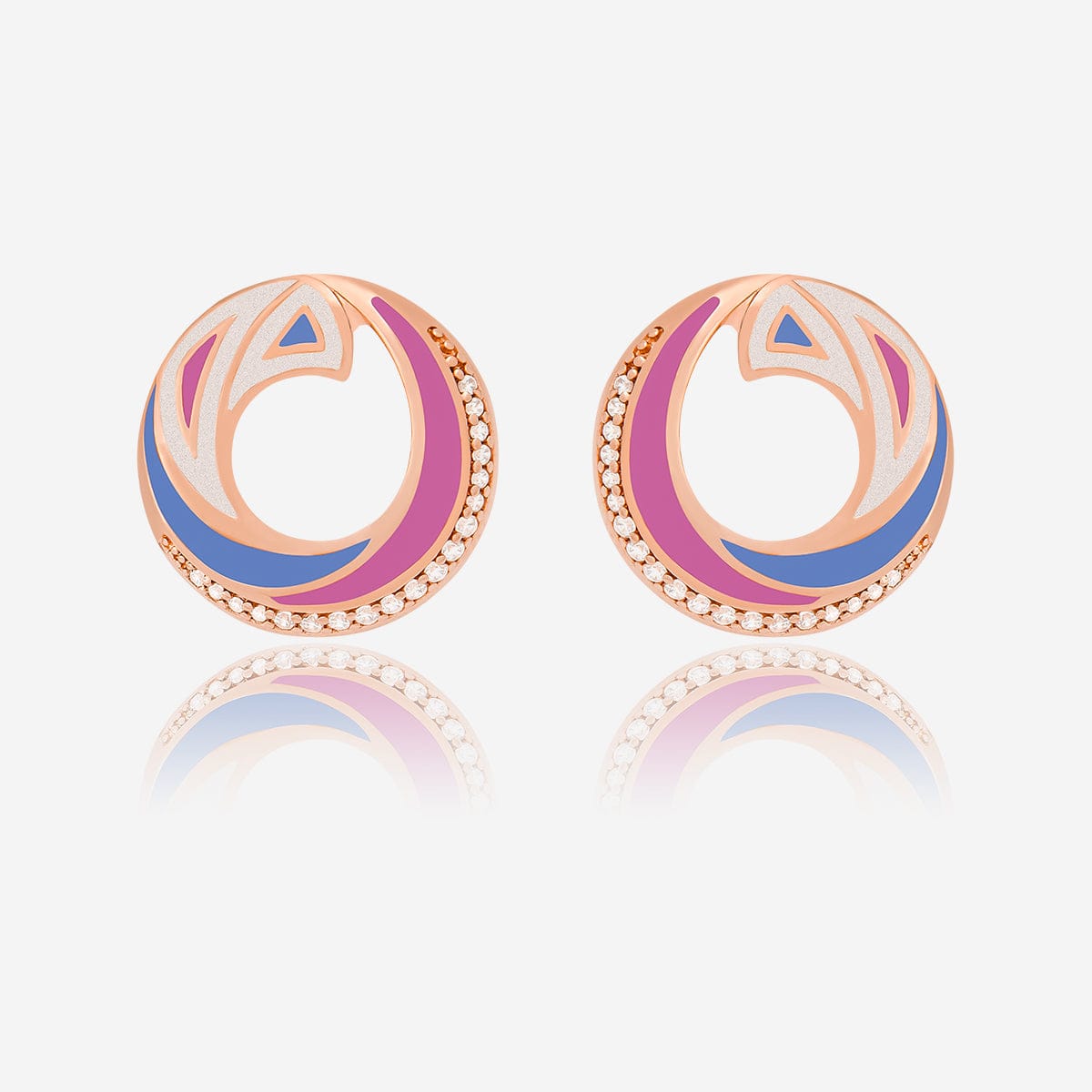 Meenakari Zircon Earring 169729