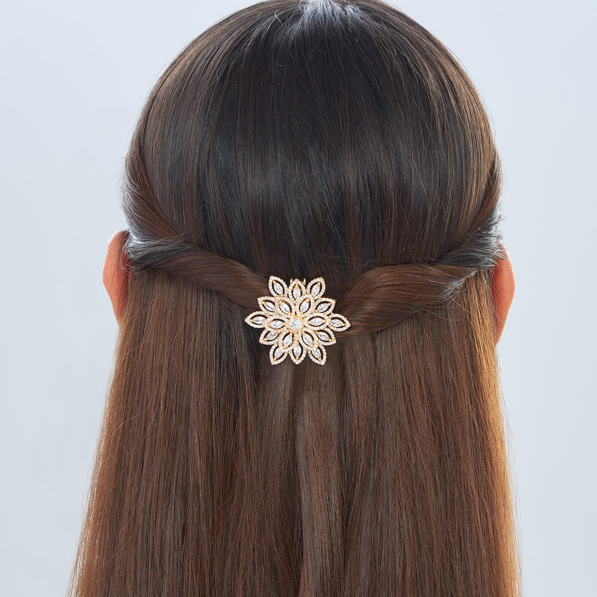 Zircon Hair Brooch 147058