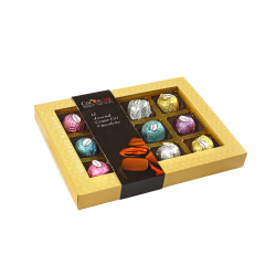 12 Assorted Center Fill Chocolates 150g