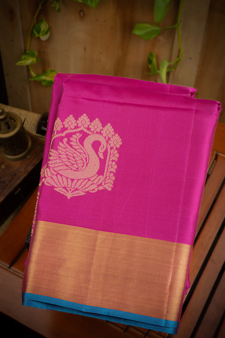 Pure Handloom Uppada Jamdani Pattu Sarees | - YouTube